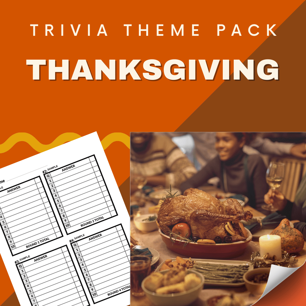 Thanksgiving Trivia Questions and Answers for Thanksgiving Day Quiz and Trivia Game.