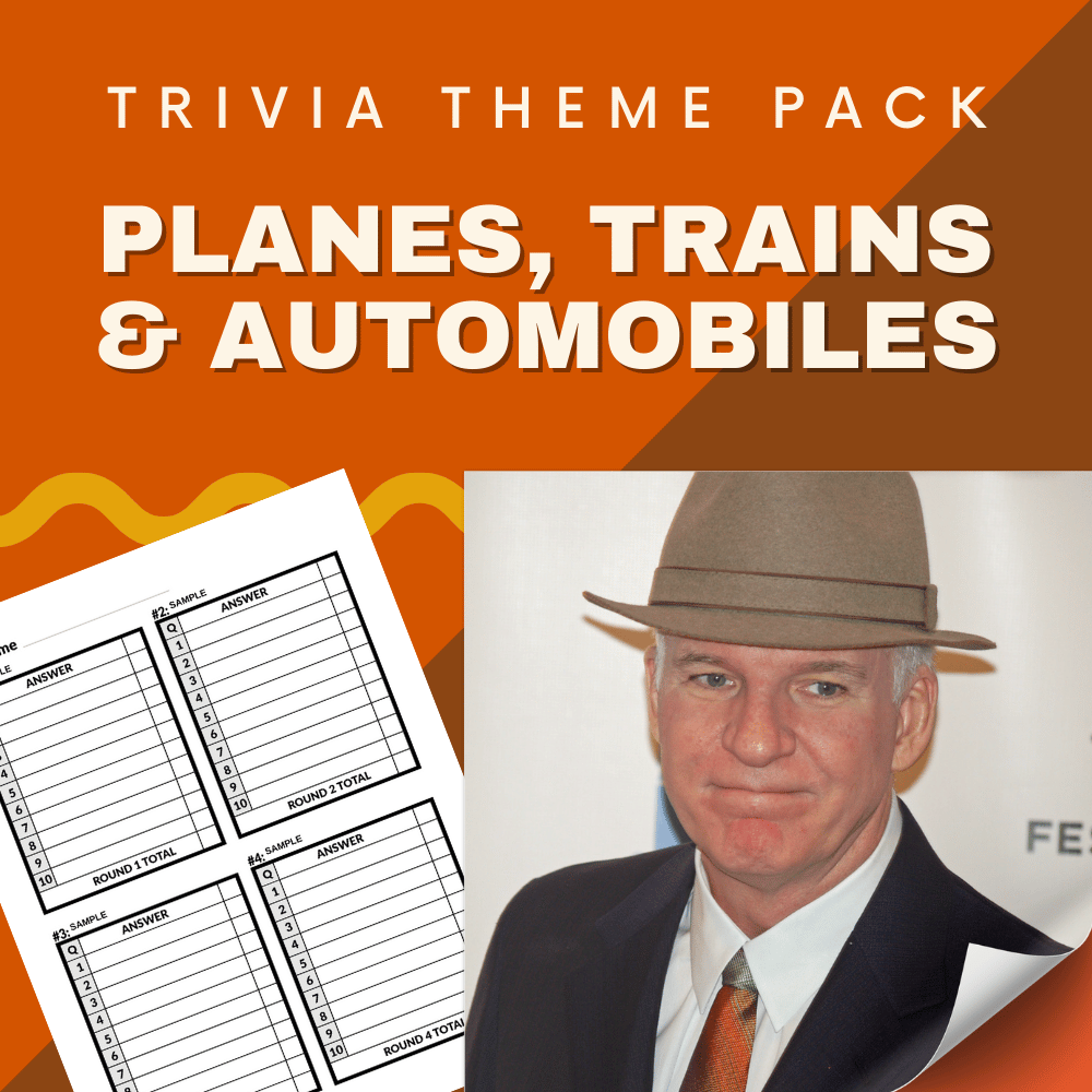 Planes, Trains & Automobiles Printable Trivia Questions and Answers for Pub Quiz
