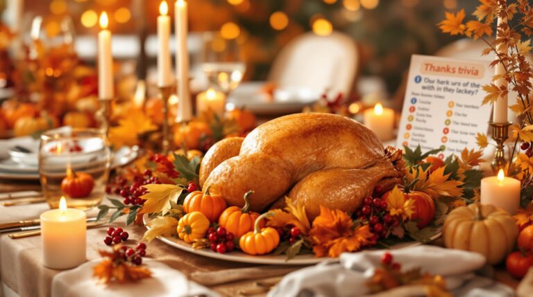 Thanksgiving Trivia Multiple Choice Printable: Make Your Event Easy & Fun