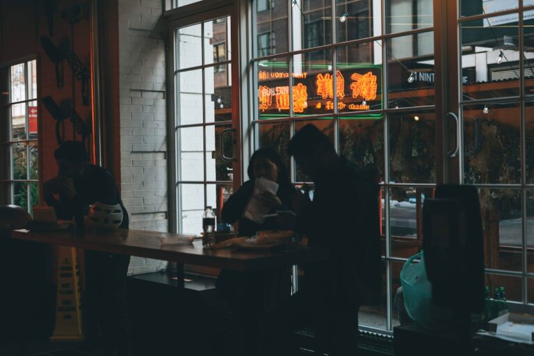 Photo Bar patrons participating in pub quiz